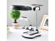 Third Hand Soldering Station with LED Magnifier 2.5x/5x/6x/10x, Black/White
