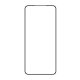 5D Aizsargstikls Xiaomi Mi 11 Lite, Melns Pilna Pārklājuma (Tempered Glass)