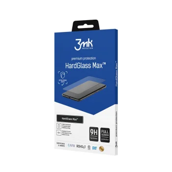 Samsung Galaxy S9+ (G965F/DS) 3MK HardGlass Max 5D Tempered Glass Screen Protector | Защитное Стекло на...