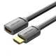 HDMI-A Male to Female 4K HD PVC Cable 3m Vention AHCBI (Black)