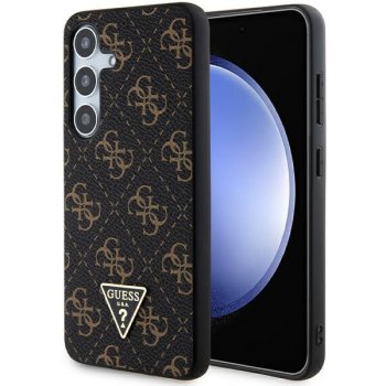 Guess 4G trīsstūra formas futrālis Samsung Galaxy S24 - melns | Triangle case for black