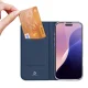 Чехол-книжка Dux Ducis Skin Pro для iPhone 16 Pro Max, синий