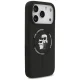 Чехол Karl Lagerfeld Silicone Karl&Choupette Ring MagSafe для iPhone 18 Pro Max / 17 Pro Max, черный