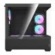 Datora korpuss Darkflash DS900 AIR + 6 ARGB ventilatori, melns