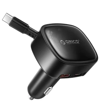 Orico FC-66-1A2C 66W Автомобильное зарядное устройство с кабелем USB-C,...