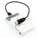 2.5\" SATA CRYSTAL HDD USB 3.0 Enclosure
