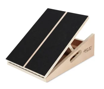 4Fizjo 1426 koka stiepšanās platforma Slant Board, gaiši brūna/melna