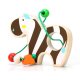Lucy&Leo Zebra Wooden Bead Maze Educational Toy LL127