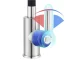 Flexible Kitchen Sink Faucet with 360° Swivel Spout
