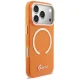 Guess IML Script Metal чехол с MagSafe для iPhone 17 Pro Max – оранжевый