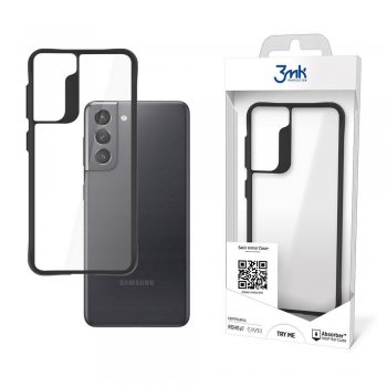 Samsung Galaxy S21 (SM-G991) 3MK Satin Armor Case+ Case Cover, Transparent | Telefona Maciņš Vāks Apvalks Bampers