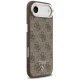 Чехол Guess 4G Triangle Logo MagSafe для iPhone Air - коричневый