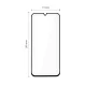 Tech-Protect Glass Fit+ aizsargstikls (2 gab.) Samsung Galaxy A16 / A26 / A17, melns