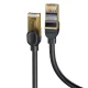 Baseus Speed Seven ātrgaitas tīkla kabelis RJ45 10Gbps 30m melns (WKJS011001) | High Network Cable Black