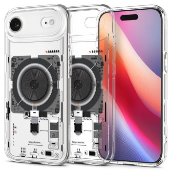 Чехол Spigen Ultra Hybrid Mag для iPhone 17 / 17 Air, прозрачный