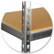 Humberg Hr-853 Metal Storage Shelving Unit 183x90x40 cm, Silver