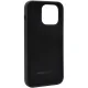 Чехол Audi для iPhone 14 Pro Max Silicone Case, черный