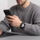Tech-Protect Silicone siksniņa Apple Watch 44 / 45 / 46 / 49 mm, melna