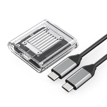 Внешний корпус Orico TC20-M2-10G для M.2 NVMe SSD, прозрачный