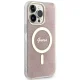 Guess iPhone 14 Pro Max vāciņš 4G MagSafe, rozā