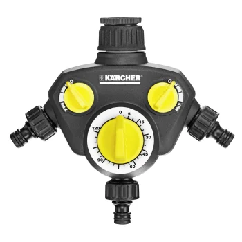 Таймер для полива Kärcher WT 2 с 3-канальным распределителем