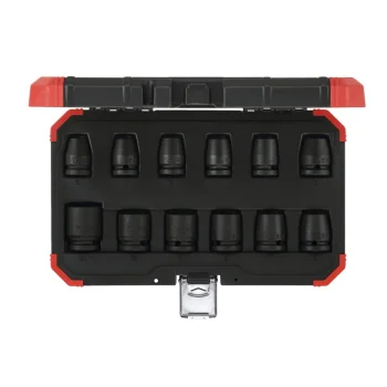 GEDORE red Impact Socket Set 1/2", 10-24 mm, 12 Pieces