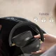 Dudao X22 Max bezvadu uzliekamās Bluetooth austiņas ar ANC, melnas