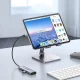 Ugreen CM511 5-vienā USB-C centrmezgls (HUB) - HDMI, 3x USB 3.0, PD - pelēks