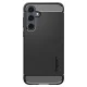 Samsung Galaxy A55 ( SM-A556B/DS ) Spigen Rugged Armor Case Cover, Black | Telefona Maciņš Vāks Apvalks Bampers