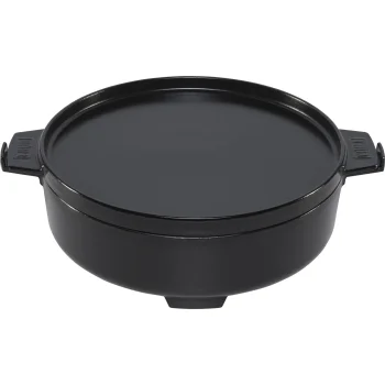 Cast Iron Dutch Oven Weber 2in1 Gourmet BBQ System 8857, 6.8 l