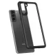 Samsung Galaxy S21 (SM-G990F) Spigen Ultra Hybrid TPU Case Cover, Black-Transparent | Telefona Vāciņš Maciņš Maks...