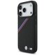 BMW iPhone 17 Pro чехол M Tricolor Metal Logo MagSafe, черный