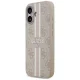 Guess 4G drukātu svītru MagSafe maciņš iPhone 17 – rozā | Phone Case Cover