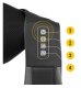 4FIZJO SHIATSU PRO+ Согревающий Массажер для Шеи Спины Плеч Шиацу, Чёрный...