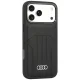Чехол Audi Synthetic Leather Case MagSafe для iPhone 18 Pro Max / 17 Pro Max, черный