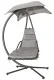 Садовые качели-шезлонг MultiGarden подвесное кресло-гамак с навесом,...