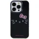 Чехол Hello Kitty для iPhone 15 Pro IML Kitty Face, черный