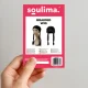 Soulima 26861 gara sieviešu parūka ar bizēm, melna