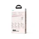 Joyroom S-A34 USB-A uz Lightning kabelis 3A 1m, Rozā
