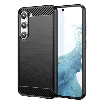 Vāciņš Samsung Galaxy S23+ Carbon Case, melns