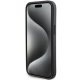 Karl Lagerfeld iPhone 15 Plus / 14 Plus vāciņš Gripstand Saffiano Choupette Pin, melns