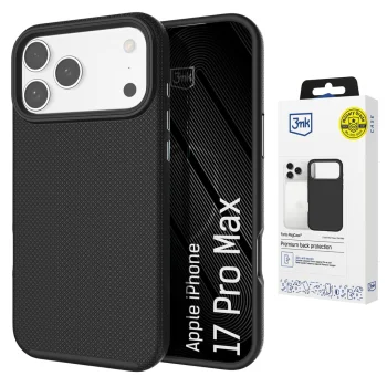 Чехол 3mk Fortis MagCase для iPhone 17 Pro Max - Черный