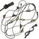 Maclean MCE410 dārza gaismas virtene, 10m, 10x E27, IP44