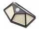 Saules bateriju lampa 100 LED ar kustības un krēslas sensoru