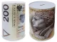 Metāla Naudas Kaste Krājkasīte, Brūns | Metal Piggy Bank Money Box Can