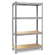 Plonos PL-700 metāla noliktavas plauktu komplekts, 2 gab., 150 x 75 x 30 cm