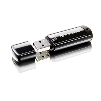USB-флешка Transcend JetFlash 350 16 ГБ USB 2.0, черная