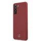 Чехол Mercedes для Samsung Galaxy S21 Silicone Line, красный