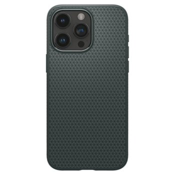 Apple iPhone 15 Pro 6.1'' Spigen Liquid Air Case Cover, Abyss Green | Telefona Vāciņš Maciņš Maks Apvalks Bampers