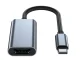 Адаптер USB-C на HDMI 4K 60Hz, 18 см, серебристый/черный